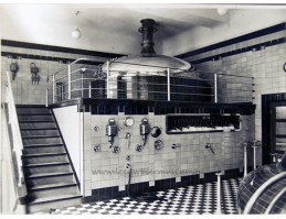 oude foto leeuw bier 1937 brouwketel
